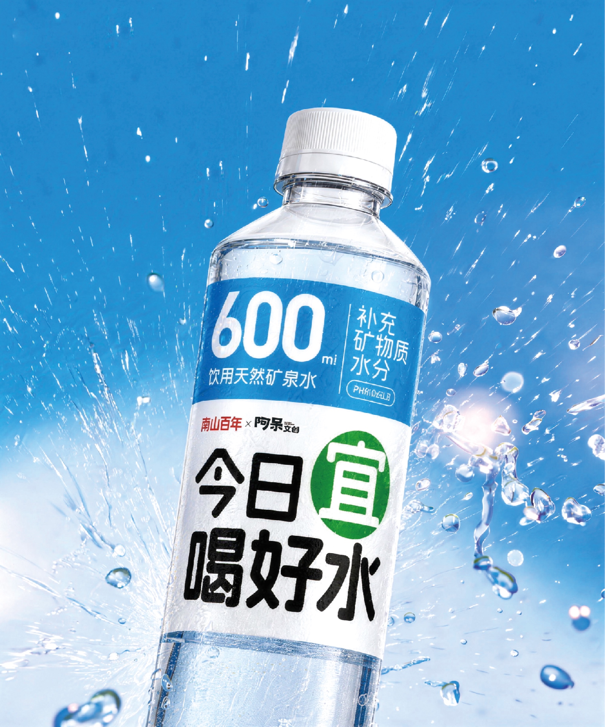 今日宜矿泉水产品展示