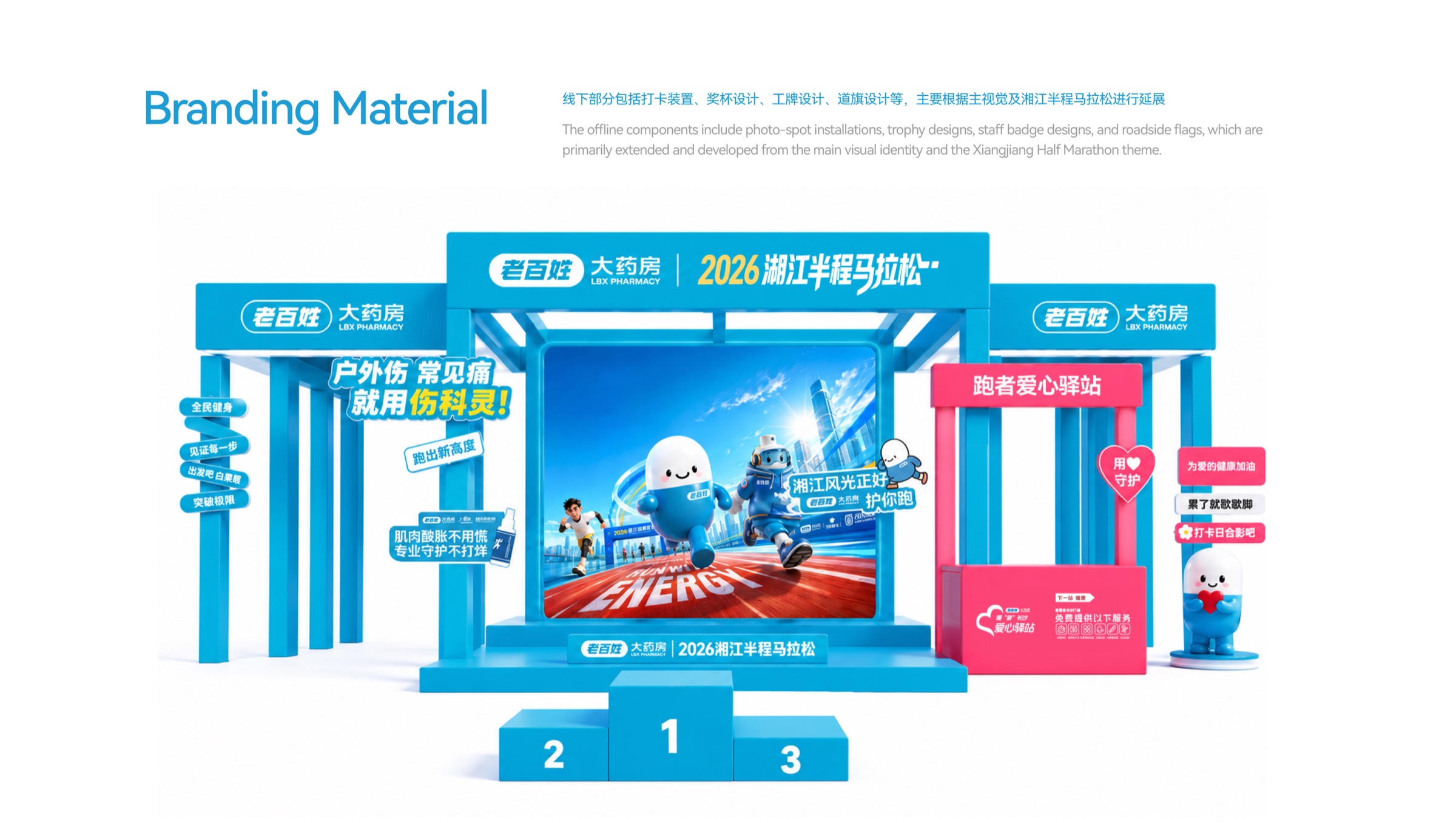 赛事现场品牌展示